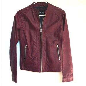 Faux Leather Jacket